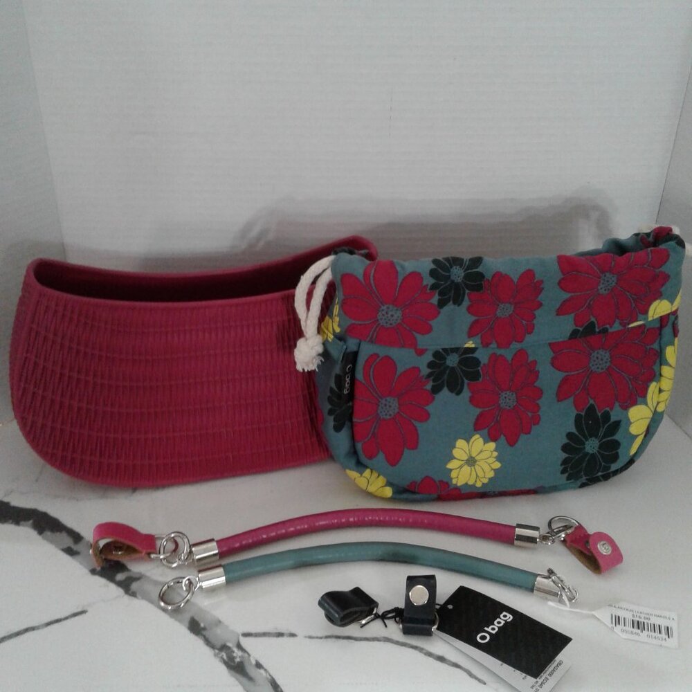 O Bag - Purse Pink / Flowers